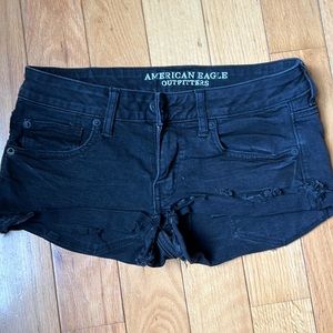 Black American Eagle shorts